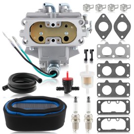 15003-7077 Carburetor for Kawasaki FH601V 19 hp 4-Cycle Engine Carb With Fuel Pump Replace 15003-7041