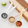 2 Pcs Silver Tablespoon Measuring Spoon, 30ML Stainless Steel Coffee