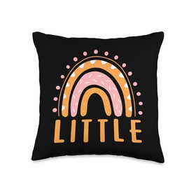 Little Pledge Rush Alumnae Family Reveal Party Fun Big Little Sorority Week Reveal College Sister Recruitment Throw Pillow, 16x16, Multicolor
