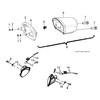 Polaris OEM Right Hand Headlight Lens for 2007-2019 Outlaw 90