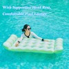 2-Pack Inflatable Pool Floats Mat for Teens, Large Pool Floaties