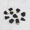 EMSea 10Pcs HDMI Adapter Kit, HDMI to Mini HDMI/Micro HDMI