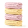 REDKISS Microfiber Bath Towels Set of 4-27x55 Inch Large Waffle