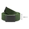 Ladeheid P10 Men's Fabric Belt 120 cm x 4 cm