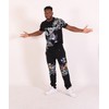 SCREENSHOT-S1165 Mens Streetwear Premium Designer Tee - Mask Off Skeleton