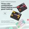 Adventurers W909 Wireless RGB Mechanical Numeric Keypad, Hot-Swappable, Macro-Programmable Numpad,