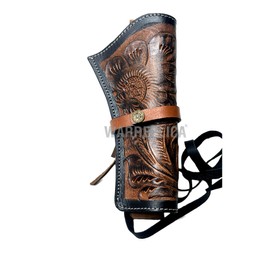 warreplica Leather Western Holster Heritage 22 Holster .38 .44 .45 .357 .358 Cowboy Holsters for Revolvers 4" to 8" Approx Heritage Rough Rider Leather Holster