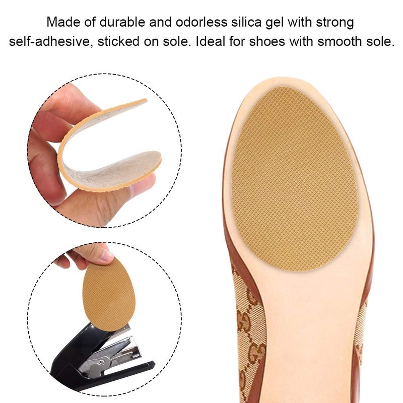 Dr. Shoesert - almohadillas para orejas antideslizantes para zapatos, Amarillo