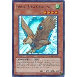 Yu-Gi-Oh! - Crystal Beast Cobalt Eagle (RYMP-EN045) - Ra Yellow Mega-Pack - Unlimited Edition - Super Rare