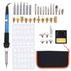 39 Pieces Wood Burning Tool Kit Pyrography Pen Adjustable Temperature