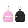 Likesing Mini Wallet, Canvas Black and Pink