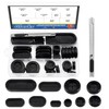 Glarks 43Pcs 10 Size Oval and Round Rubber Grommets Set,