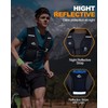 TEUMI Running Vest, Running Vest Women and Men with Waterproof