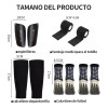 5 Calceta Antideslizantes Fútbol Y Manga Media Y Espinillera