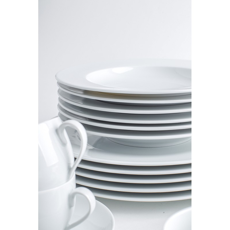 Aronda Teacup [Set of 6] Colour: White