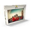 MyPuzzle Red Double Decker Bus in Front of the Big