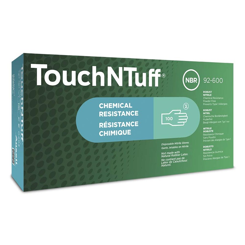 Ansell 552822 Touchntuff 92-600, Medium, 100