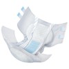 NorthShore MegaMax Adult Overnight Diapers, 12-Hour Tab-Style, Small, 4 Count