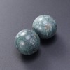 Healifty Pack of 2 Jade Hand Massage Balls Baoding Balls