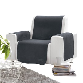 LOOKS BY WOLFGANG JOOP Armrest Protectors Pack of 2 Grey/Silver Size 50 x 70 cm