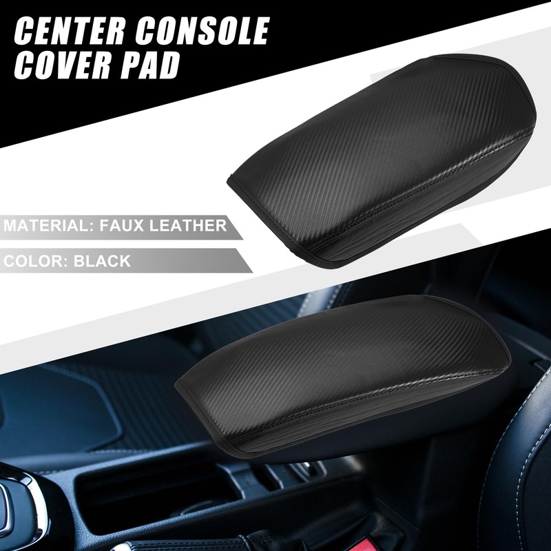 X AUTOHAUX Center Console Cover Pad Waterproof Car Armrest Cover