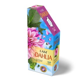 Madd Capp: I Am Dahlia - Rompecabezas de 350 Piezas – 8001 – A Partir de 10 años Borde único en Forma de Flor, Corte Aleatorio desafiante, Incluye Detalles Divertidos educativos
