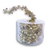 Christmas Holiday Tinsel and Stars Wired Decorative Garland - 20
