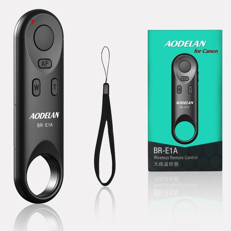 Aodelan Replacement for Canon BR-E1, Camera Wireless Remote Control for