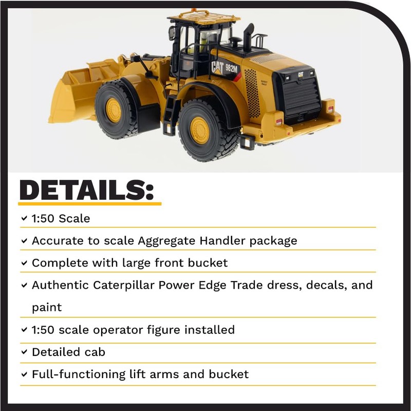 Caterpillar 982M Wheel Loader High Line Series Vehicle