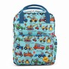 Tyrrell Katz Trucks Printed Backpack in Blue - Double Zip