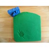 Leaf stamp for soap clay and cement