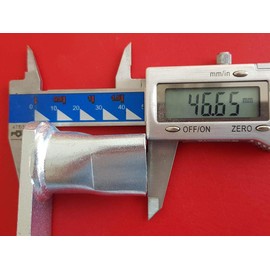 UvV DK3223 triangular key according to DIN 3223, for barrier posts with triangular lock, galvanised blue passivated (set of 3)