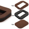 Pumtus 20 Pack Felt Furniture Cups, Anti-Sliding Bottom Caster Pads,