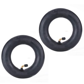 2 pack of 8x2" 200x50 Heavy Duty Inner Tubes with Bent Valve Stem Inner Diameter 10.6cm/4.2inch for e100 e200 Schwinn Bladez Mongoose Power Core E100 Dune Buggy Epunk Cart PowerRider 360