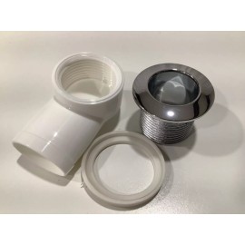 Ikea New Drain Plumbing OVERFLOW PART RINNEN 13981 Bowl Sink Braviken Odensvik