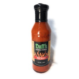 Duffs Famous Chicken Wing Sauce Combo - Hot Sauce and Char-B-Q