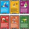 Stack of 52 Yoga Practice Cards: Designed by a Certified