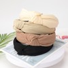 DRESHOW 4 Pack Knotted Headbands for Women Wide Turban Headband