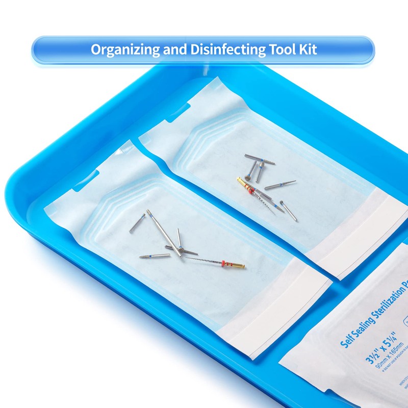 Annhua 3.5 X 6.5 Self Sterilization Pouches for Dental Offices,