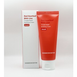 Ingredient Editor Red Houttuynia cordata Baja Reno Trouble Relief Soothing Cream 50ml / 성분에디터 레드 어성초 바하 리노 트러블 릴리프 수딩 크림 50ml