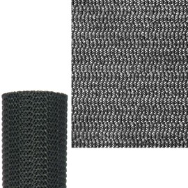 Kittrich Corp Display-Case Liner, Durable, Soft, Non-Adhesive, Non-Slip (3 Feet x 60 Feet, Black)