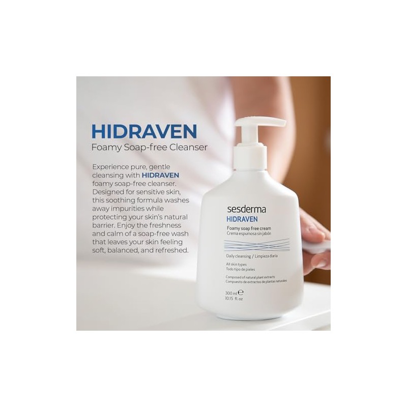 Sesderma Hidraven Crema Espumosa Sin Jabon Todo tipo de piel