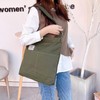 VEAGIA Tote Bag, Large Canvas Tote A4 Canvas Duffel Bag,