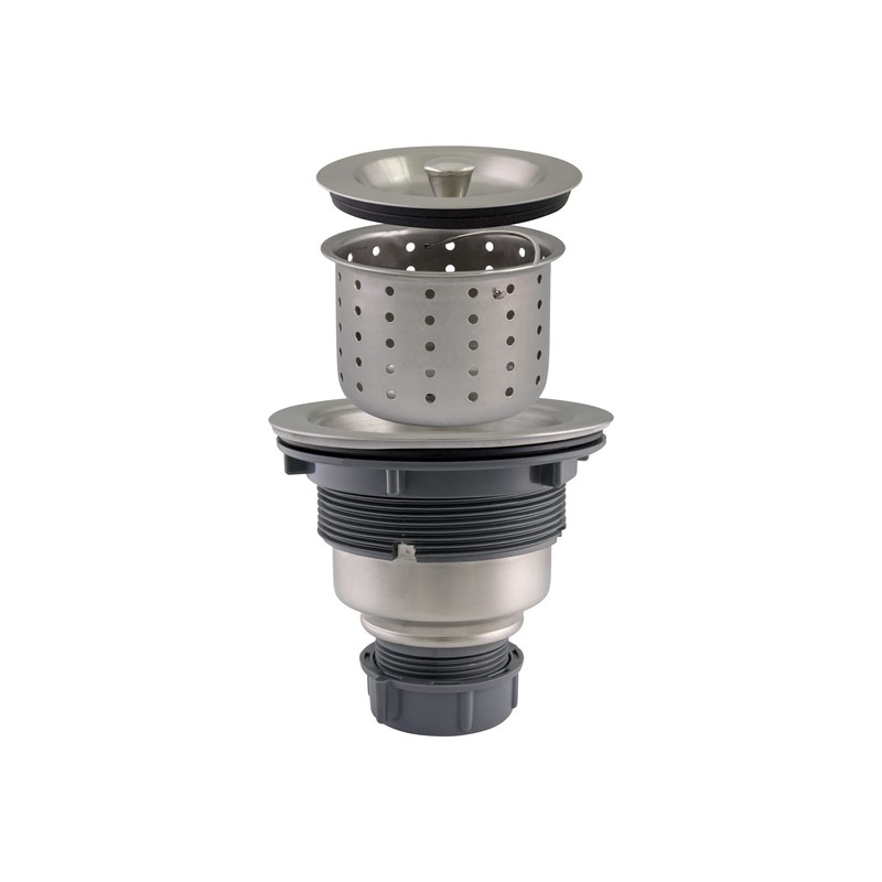 Design House 542936 Kitchen Sink Anti-Clogging S304 Drain Strainer with