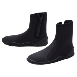 1Pair 7mm Diving Boots Anti Slip Sole Dive Boots Rescue Flood Shoes for Cycling River Tracing Swimming Snorkeling US 9 (Europe 42)