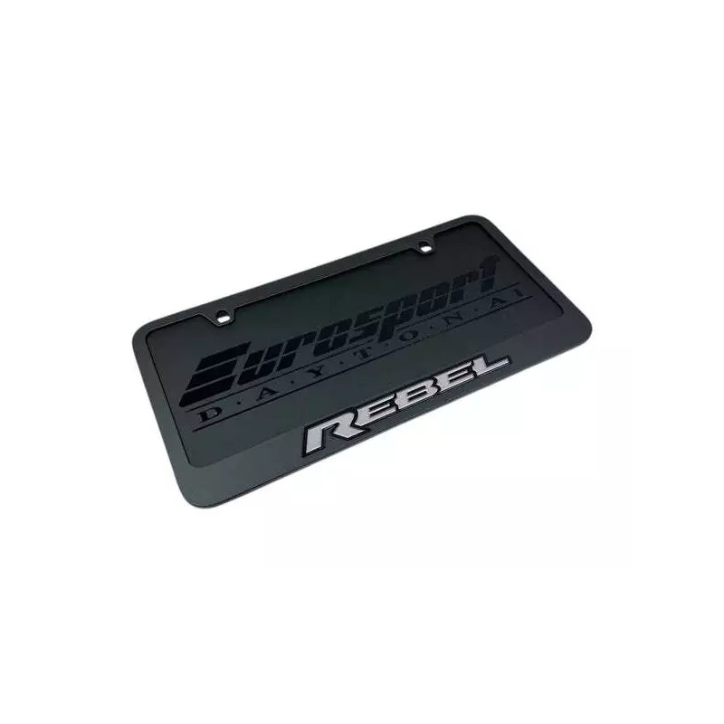 Eurosport Daytona Black Ram Rebel Word Premium Carbon Stainless License