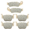 Front and Rear Brake Pads Sintered for Honda TRX450R TRX