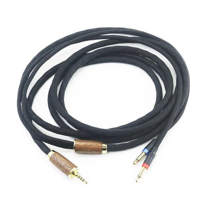 2.5mm Trrs Balanced Plug 6N OCC Copper Silver Plated Cable