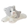 Cuddlimals Griffin Grey Lying Cat Kids Soft Toy, 25 cm