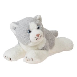 Cuddlimals Griffin Grey Lying Cat Kids Soft Toy, 25 cm